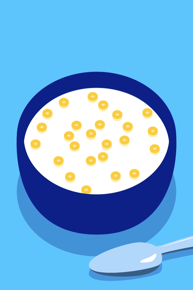 Cereal Heart ecard