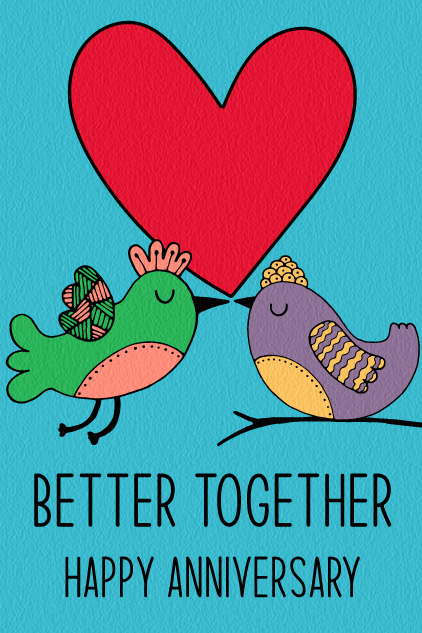 Better Together Birds ecard