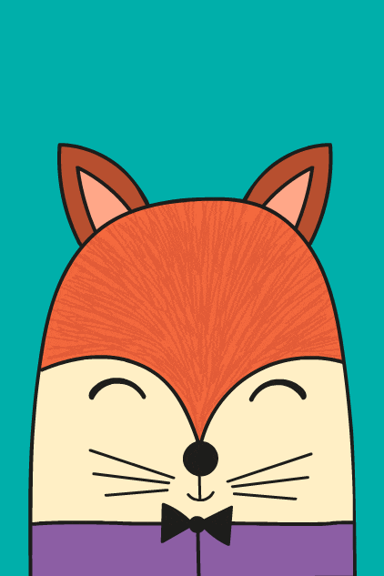 Thinking Fox ecard