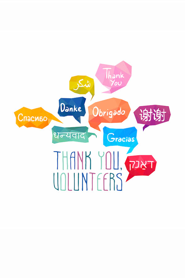 Volunteers Languages ecard