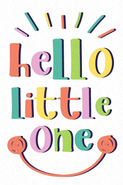 Hello Little One ecard