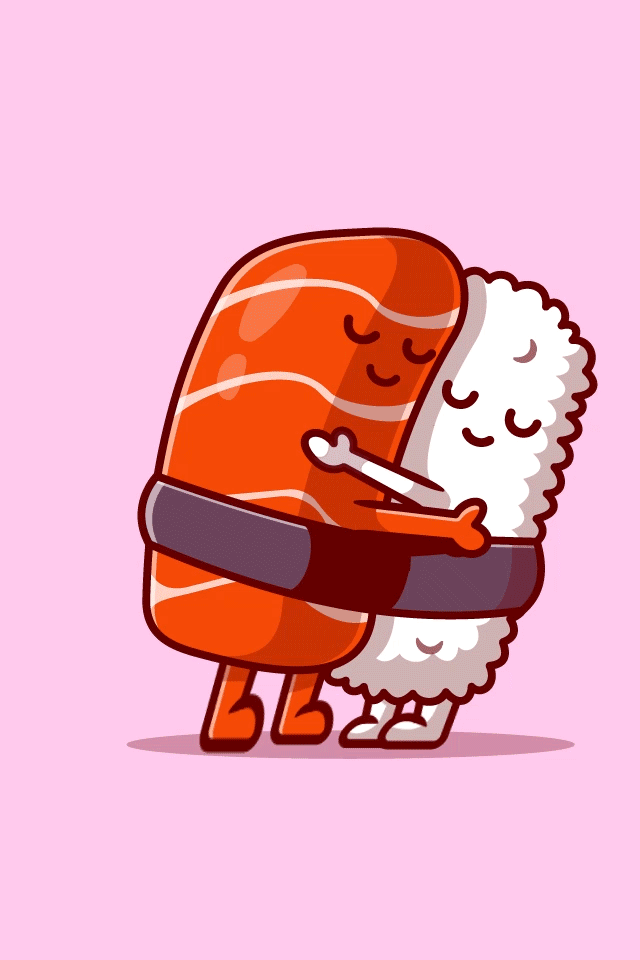 Sushi Hug ecard