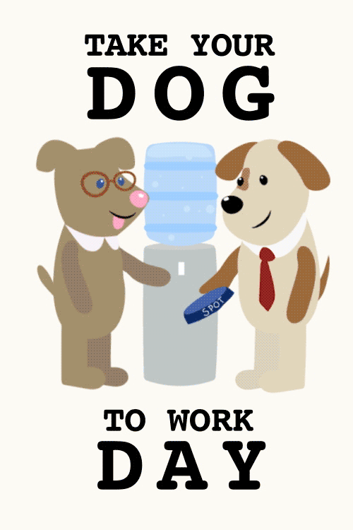 Water Cooler Dogs ecard