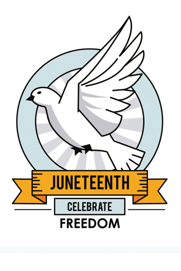 Juneteenth Freedom Dove  ecard