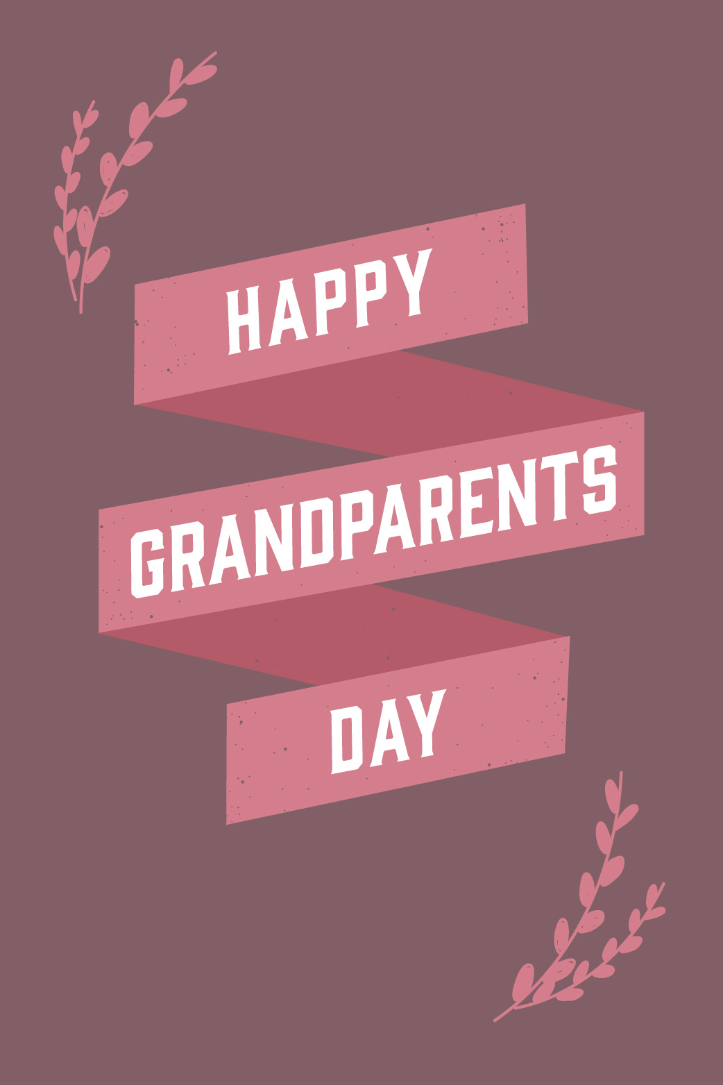 Grandparents Type Pink ecard