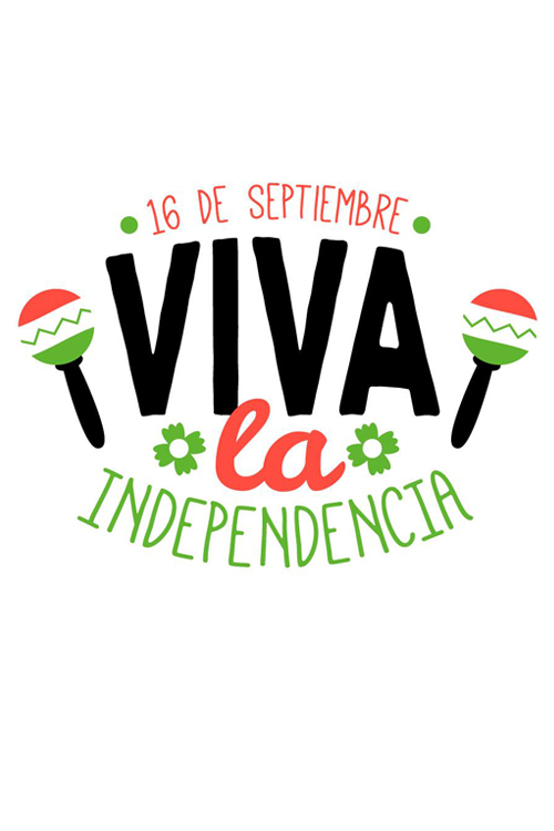 Viva Mexico Maracas  ecard