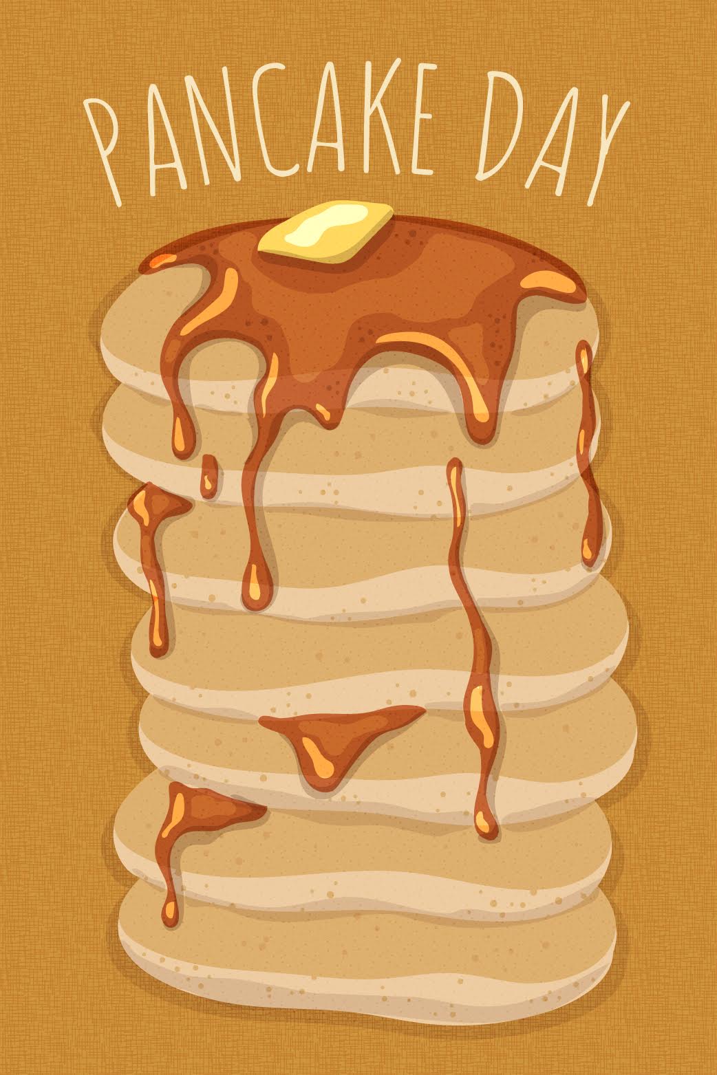 Pancake Day Stack ecard