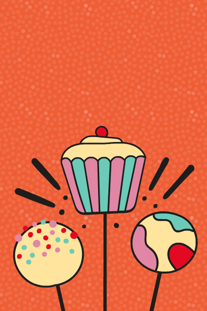 Dessert Day Cupcake ecard