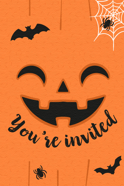 Pumpkin Invite  ecard