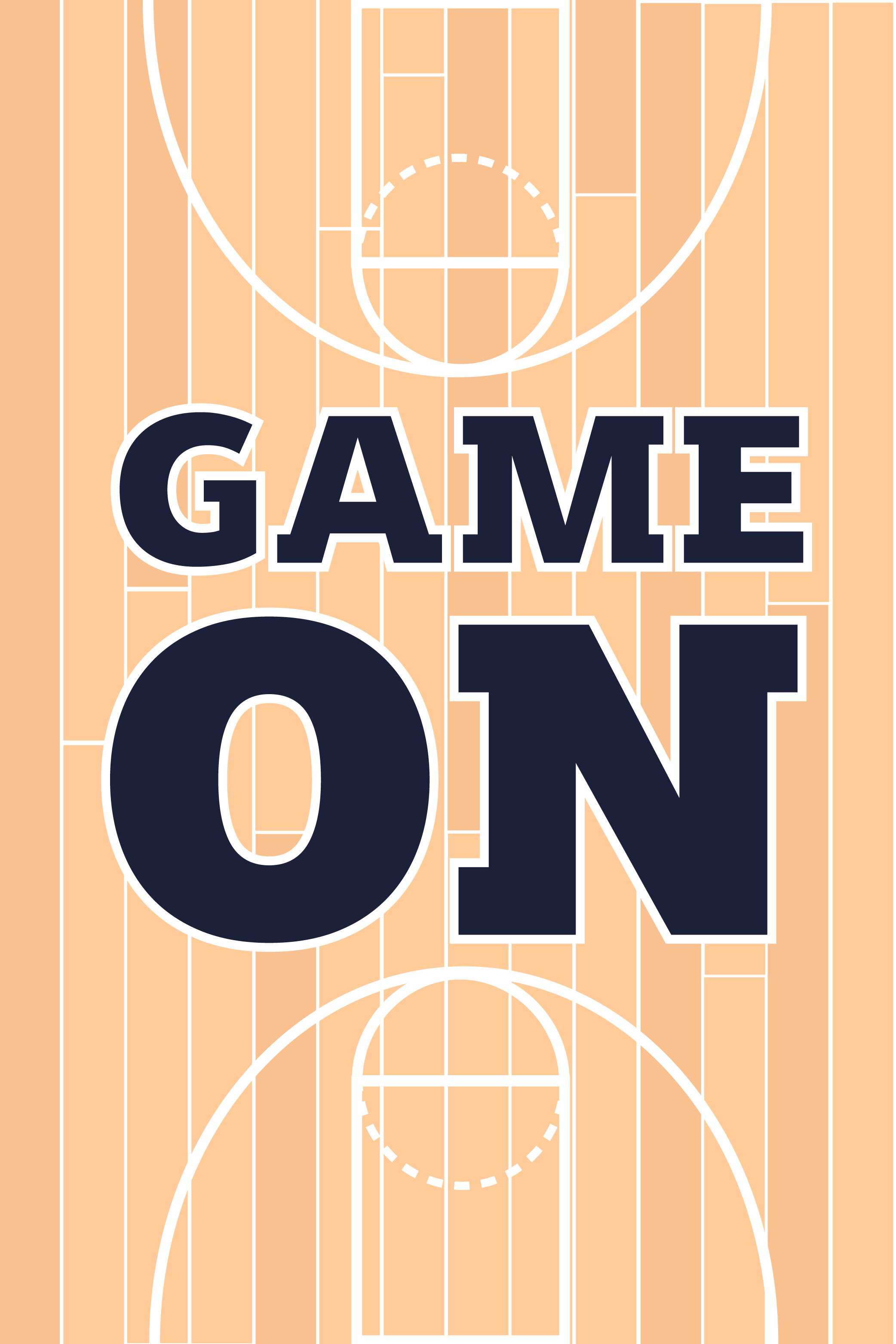 Game On Basketball ecard