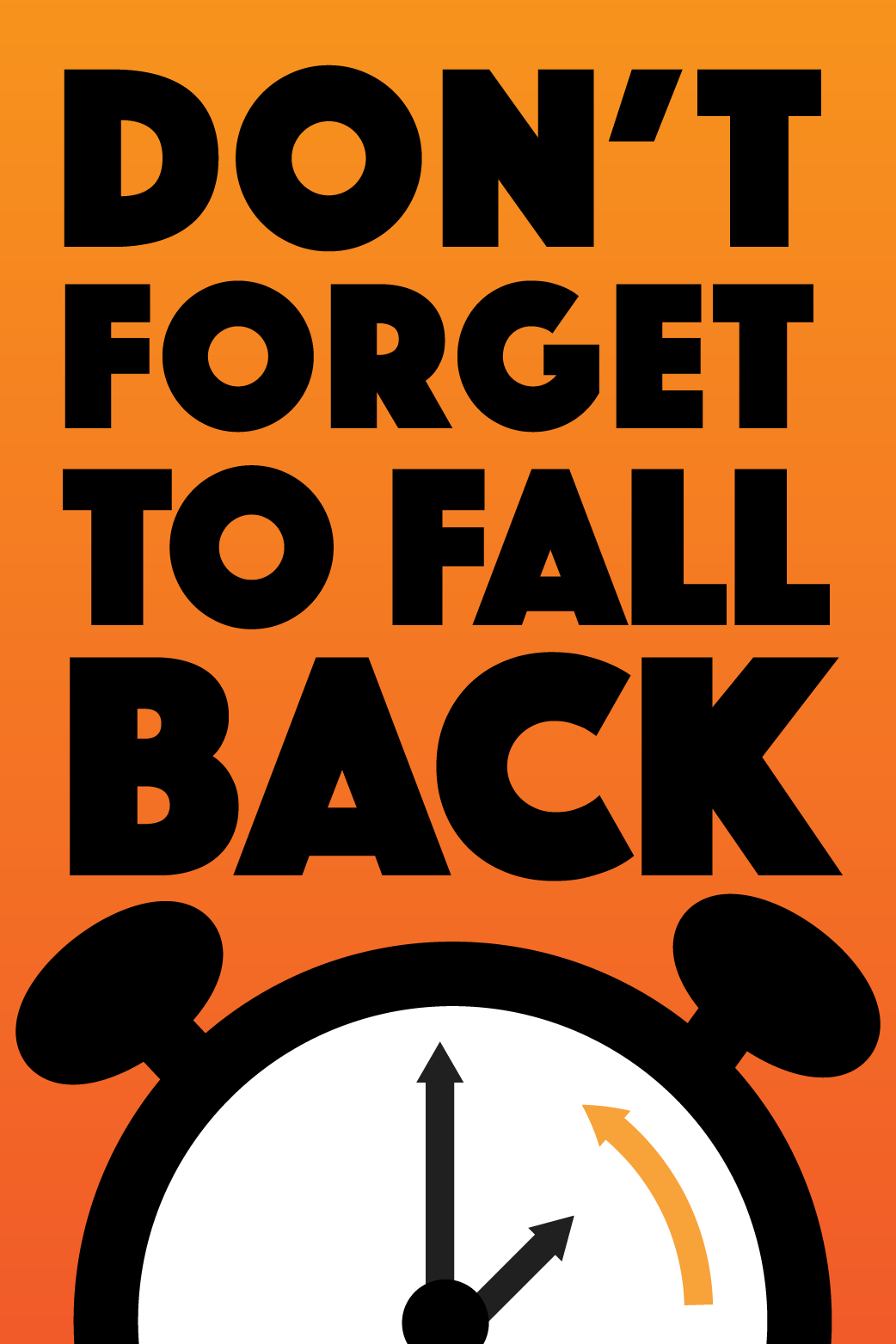 Fall Back Daylight Saving Ends ecard