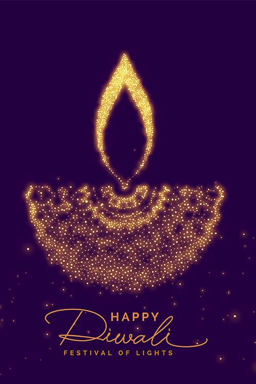 Diwali Flame ecard