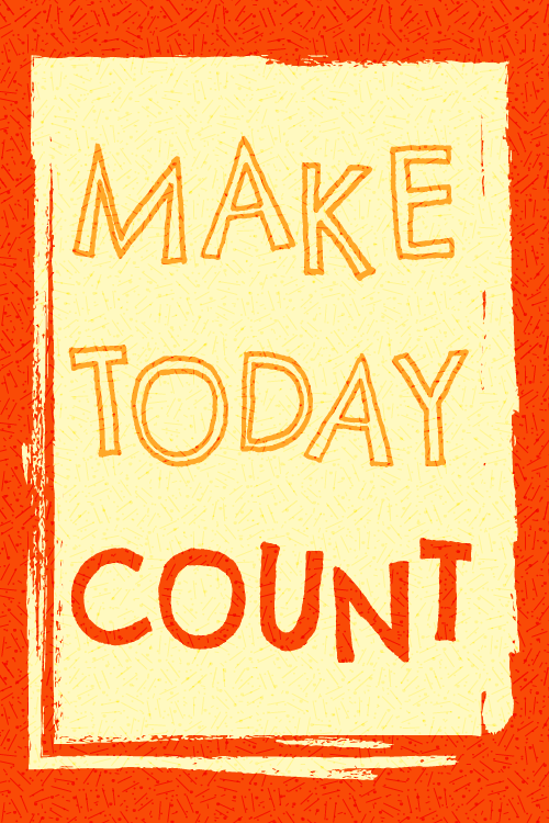 Make Today Count ecard