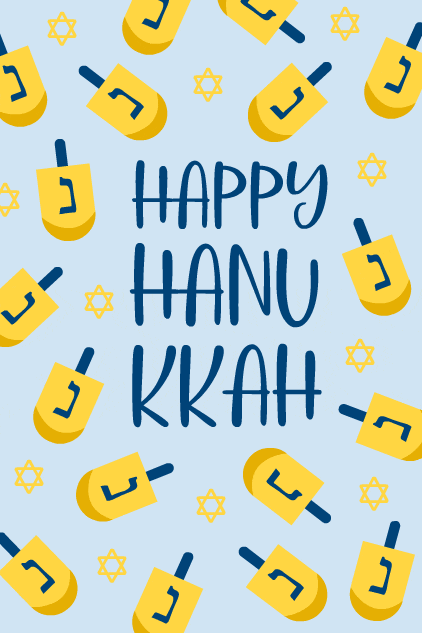 Hanukkah Driedels ecard