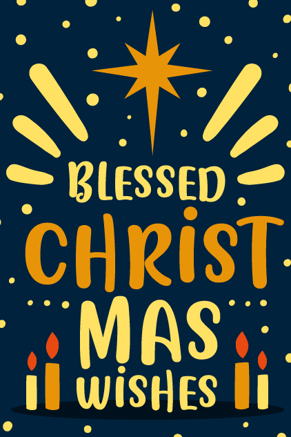 Blessed Christmas  ecard