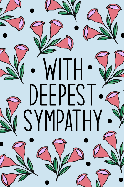 Deepest Sympathy Flowers ecard