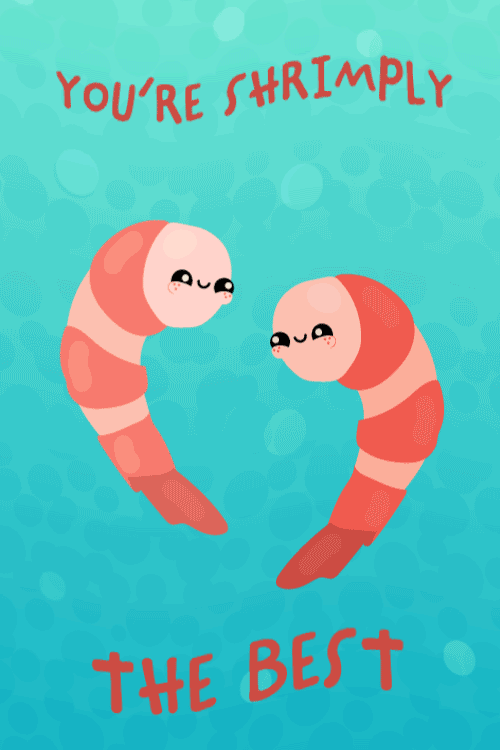 You're Shrimply The Best ecard