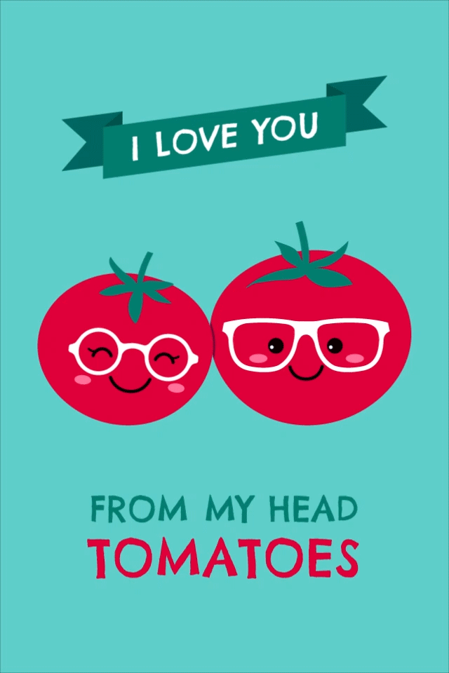 Valentine Tomatoes  ecard