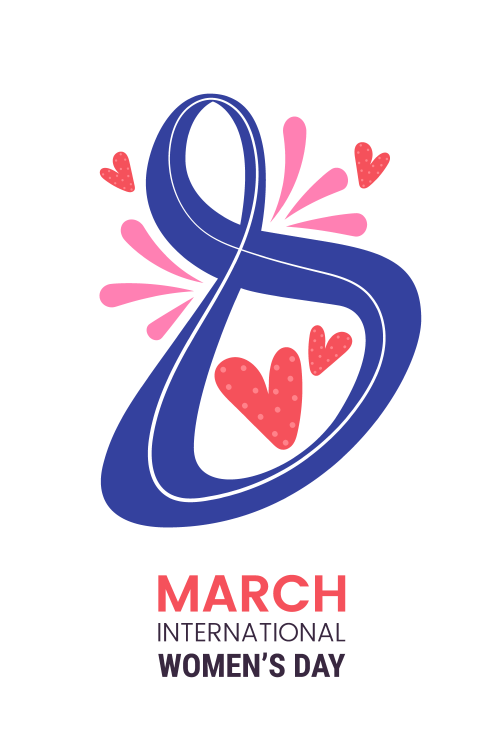 International Women's Day Greeting Card Printable the World