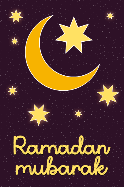 Ramadan Moon ecard