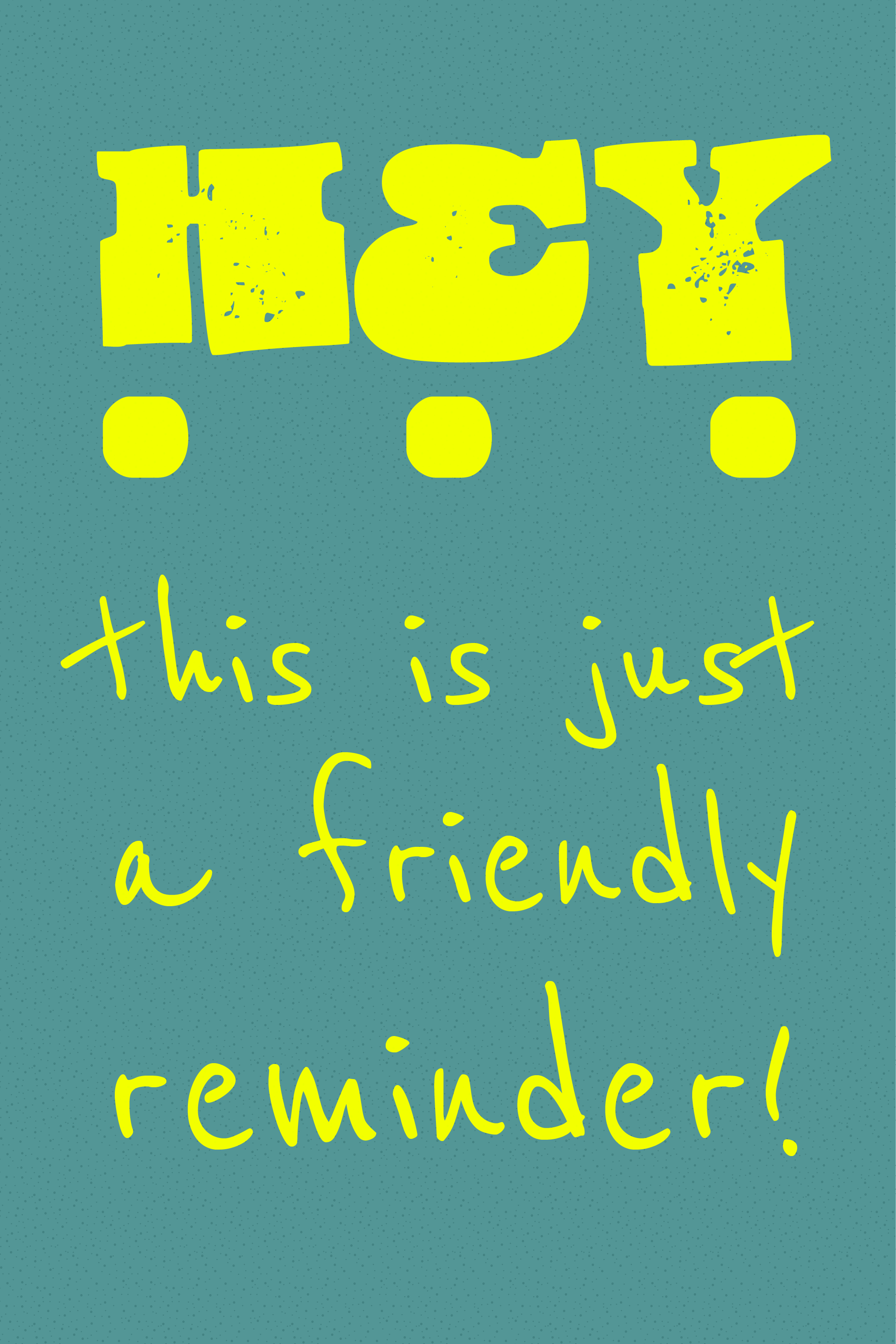 Friendly Reminder Alarm - Reminders Ecard