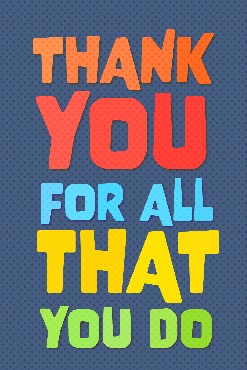 Thank You For All That You Do - Administrative Professionals Day ...