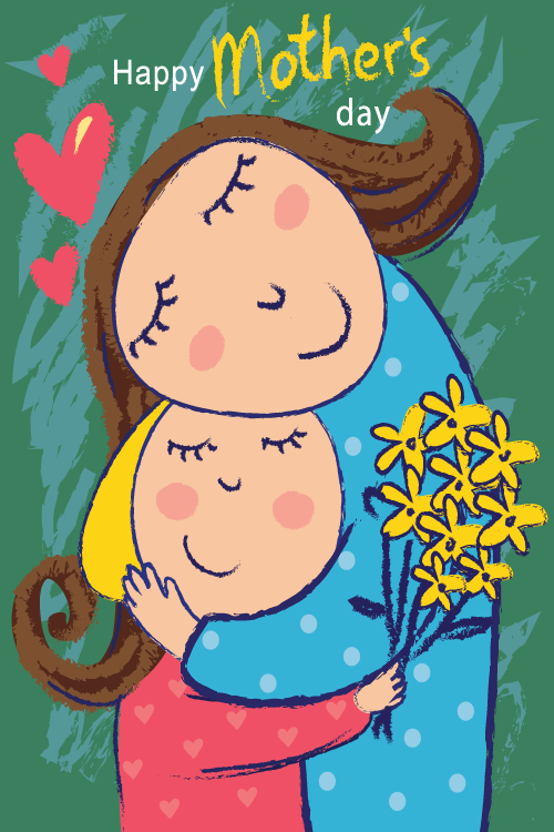 Mothers Day Hug ecard