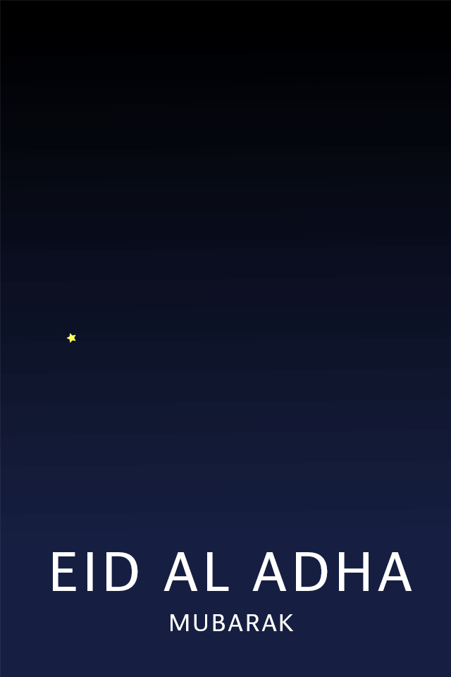 Eid Stars Card ecard