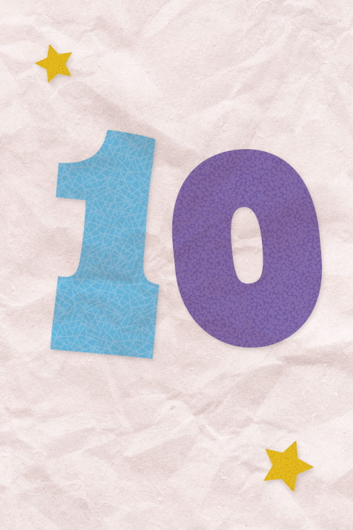 10 Paper ecard