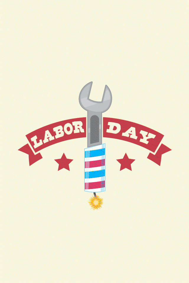 Labor Day Wrench ecard