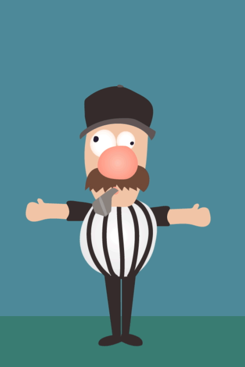 Touchdown Ref ecard