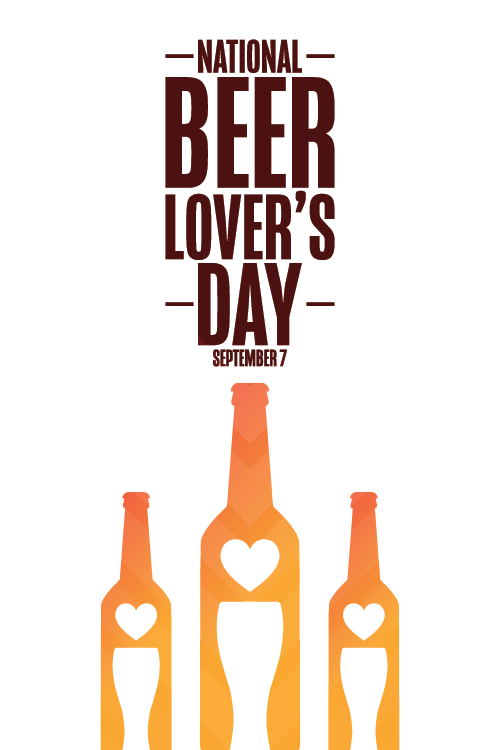 Beer Lovers Bottles ecard