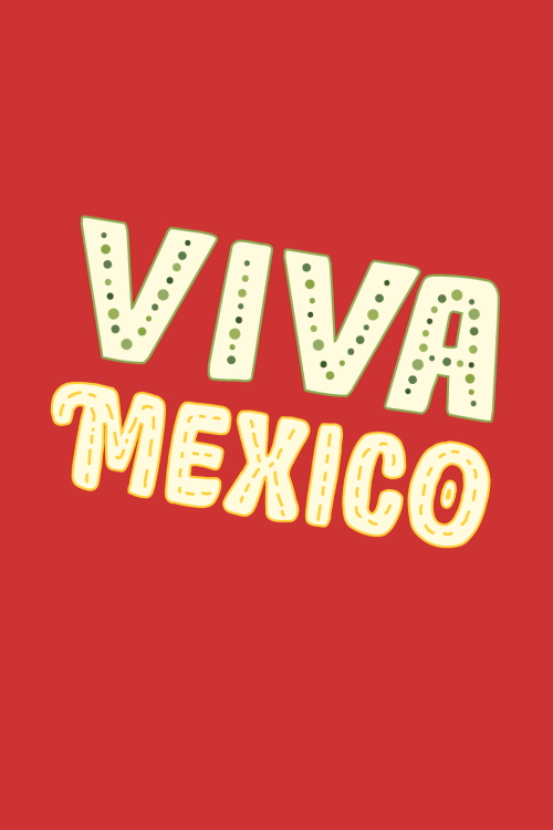Viva Mexico Red ecard
