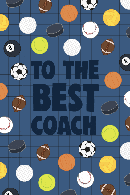 Best Coach Pattern ecard