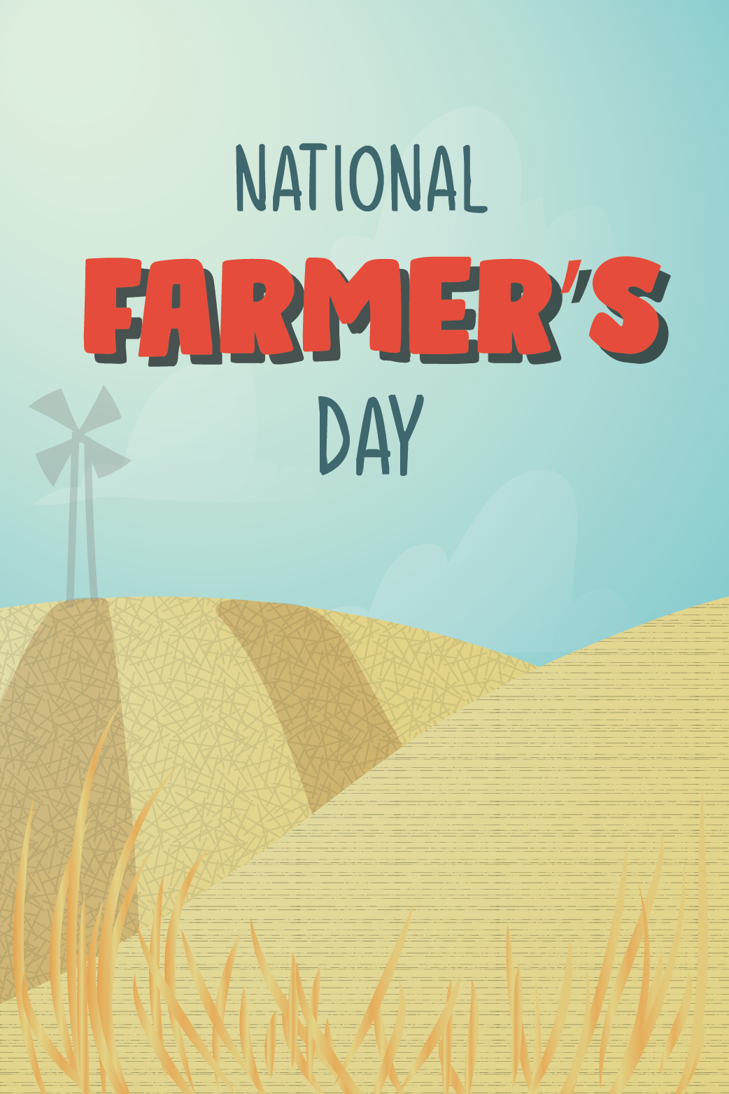 Farmers Day Hills ecard