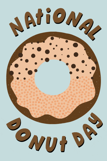 Donut Day Bite ecard