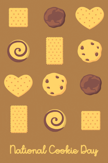 Multiple Cookies Cookie Day ecard