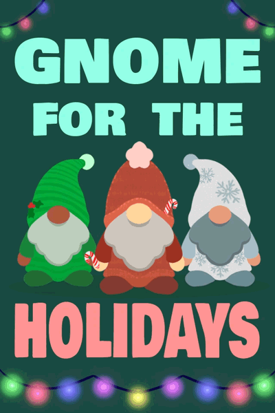 Gnome For The Holidays ecard