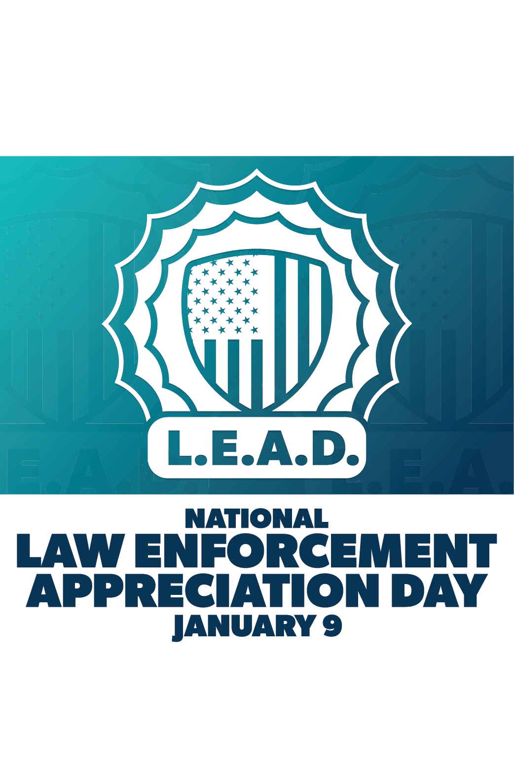 LEAD Law Enforcement Day ecard