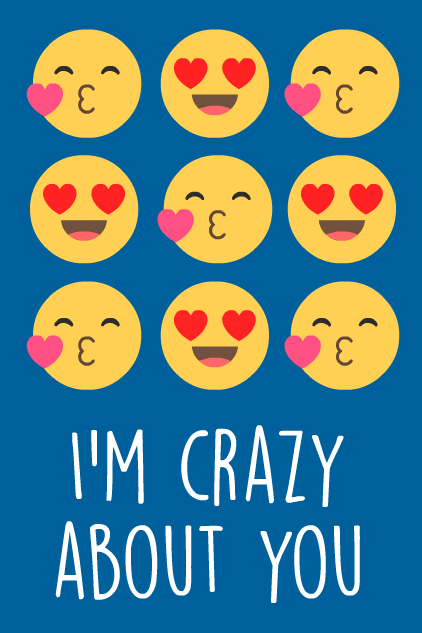 I'm Crazy About You - National Spouses Day Ecard | CardSnacks