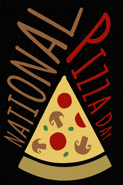 Pizza Slice Pizza Day ecard