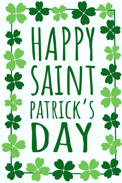 Clover Frame ecard