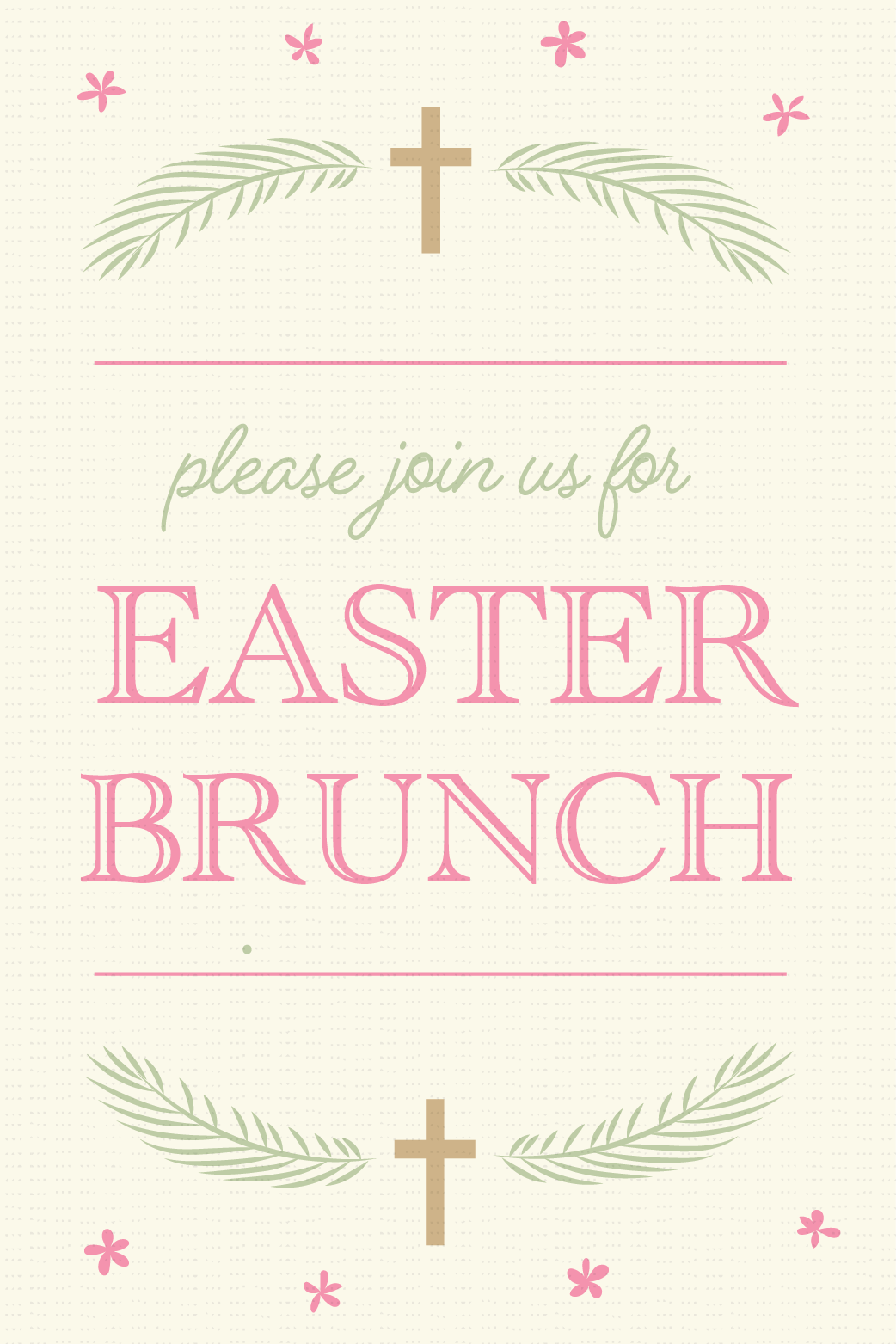 Easter Brunch Formal ecard