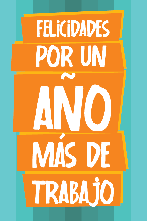 Felicidades Por Un Año  ecard
