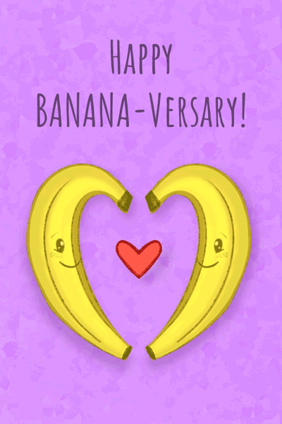 Happy Banana-Versary ecard