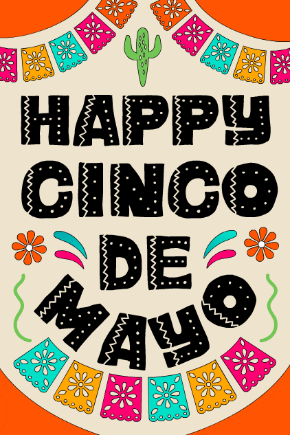 Cinco De Mayo Flags ecard