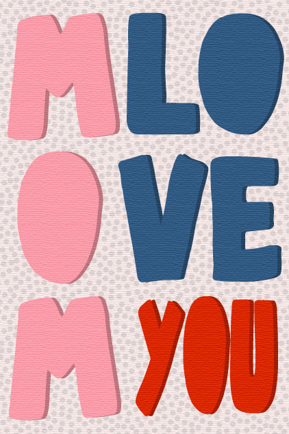 Mom Love You ecard