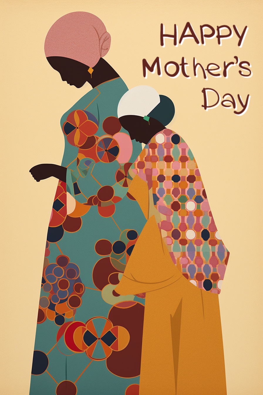 Mothers Day African  ecard