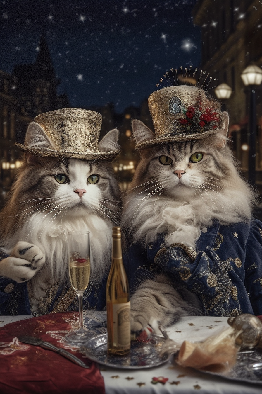 Fancy Cat 2 ecard