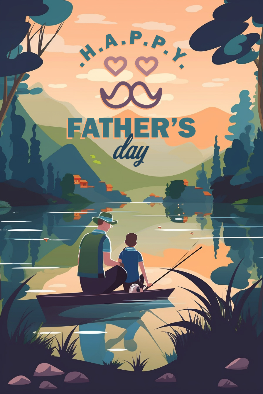 Fathers Day Fishing Boy ecard